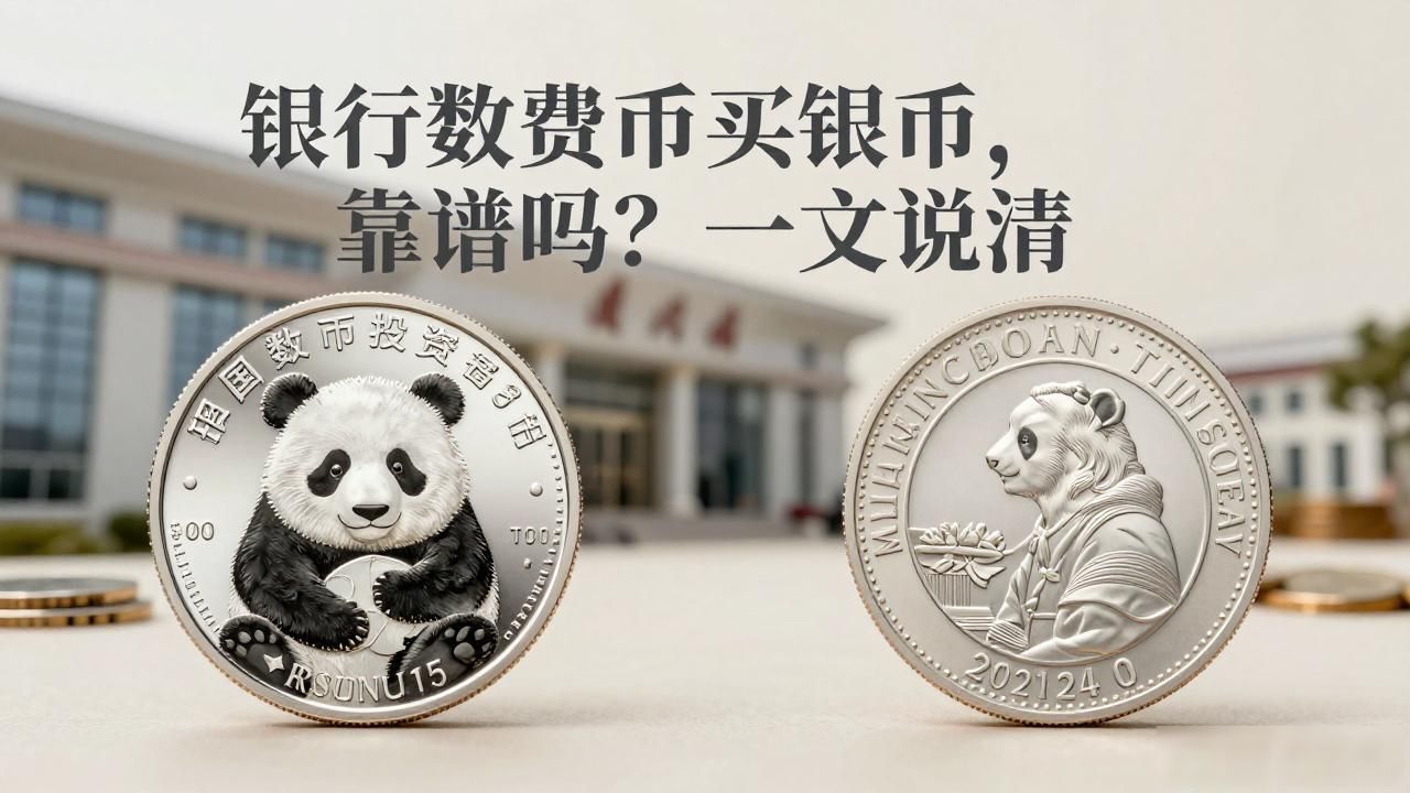 银行数字货币买银币,靠谱吗?一文说清