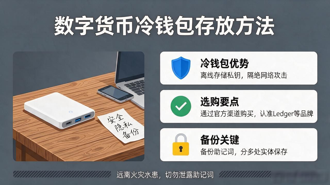 这是数字货币存放方法