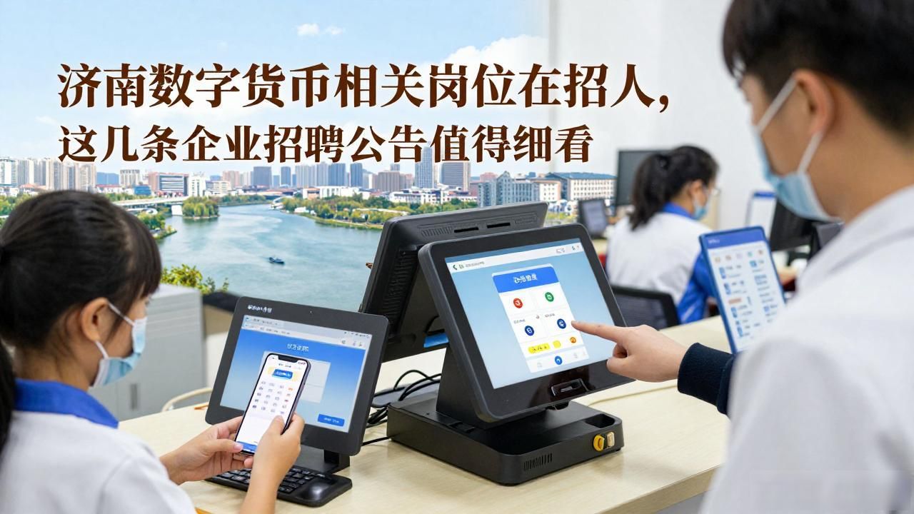 济南数字货币相关岗位在招人,这几条企业招聘公告值得细看