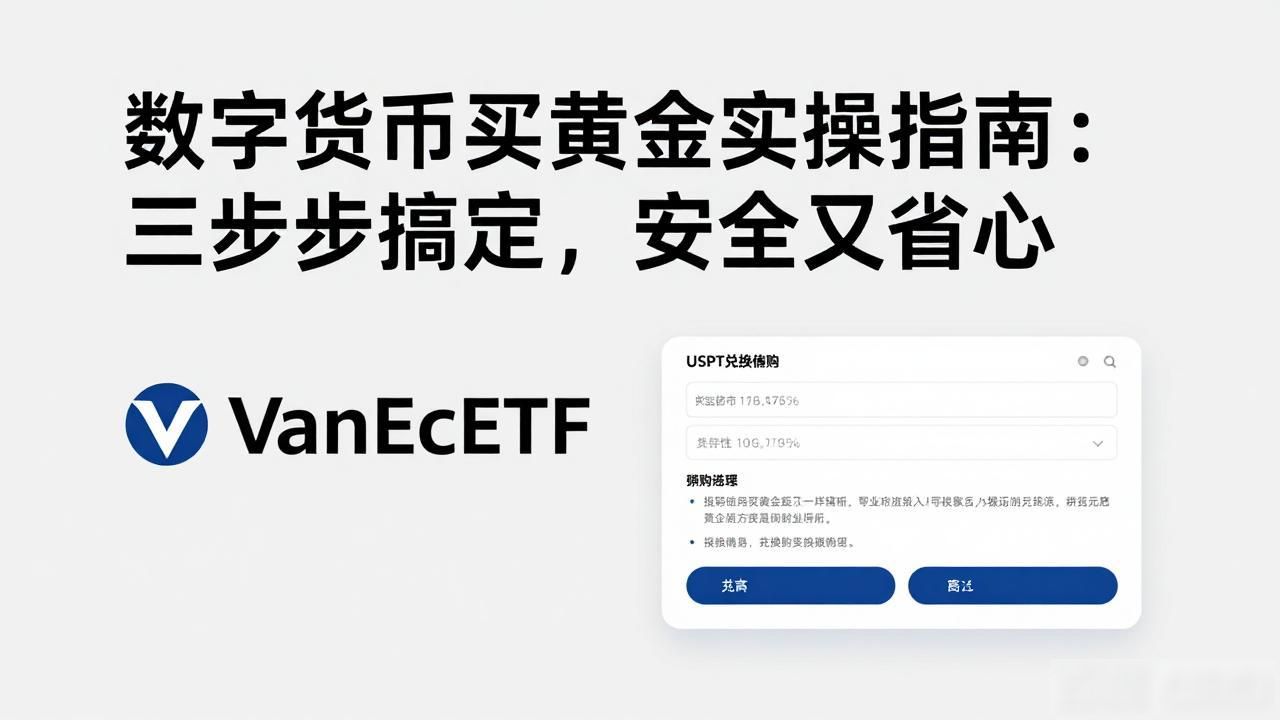数字货币买黄金实操指南:三步搞定,安全又省心