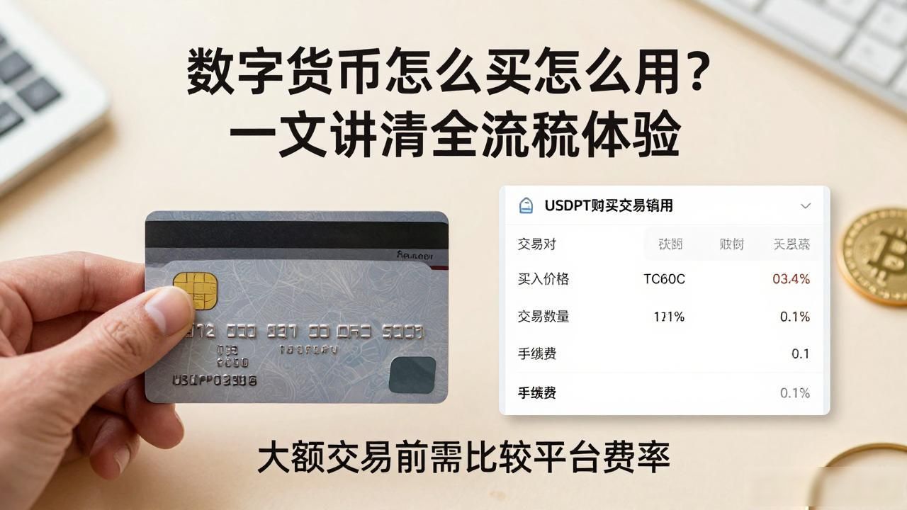 数字货币怎么买怎么用?一文讲清全流程体验