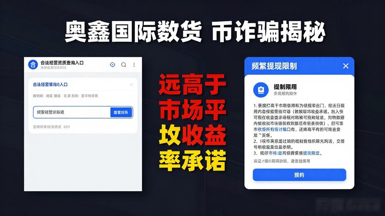 奥鑫国际数字货币诈骗揭秘:你的投资可能血本无归