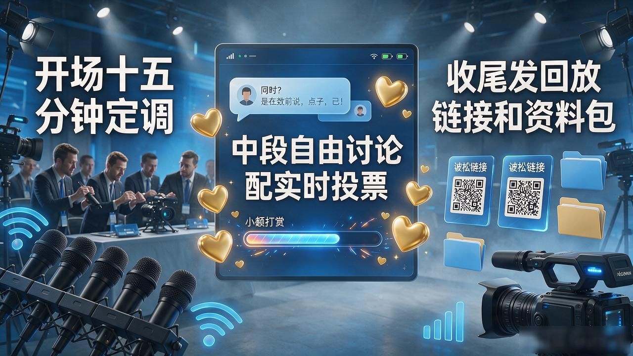 数字货币开会直播怎么搞?选平台、搭流程、避坑全讲清
