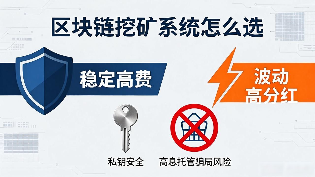 区块链挖矿系统怎么选?看懂这几点不踩坑