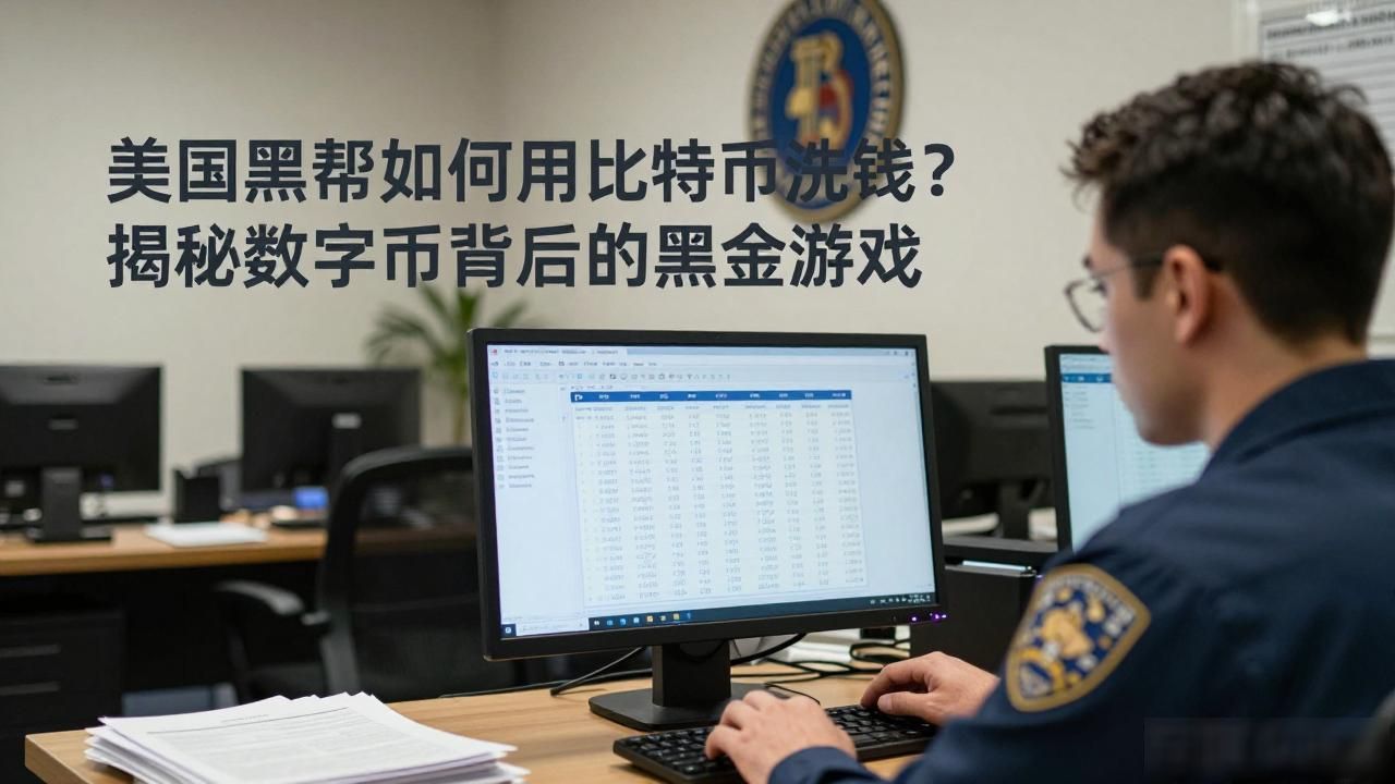 美国黑帮如何用比特币洗钱?揭秘数字货币背后的黑金游戏
