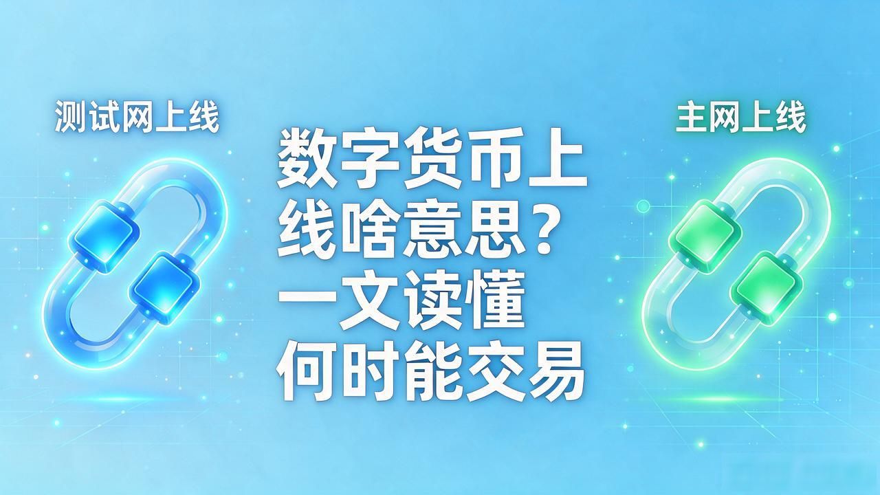 数字货币上线啥意思?一文读懂何时能交易