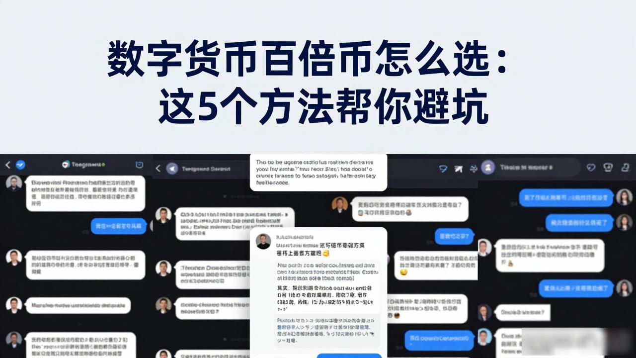 数字货币百倍币怎么选:这5个方法帮你避坑