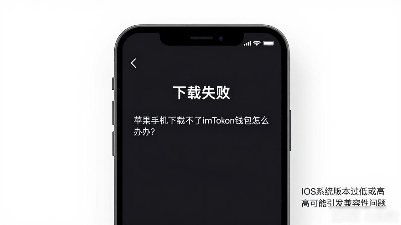 苹果手机下载不了imtoken钱包怎么办?