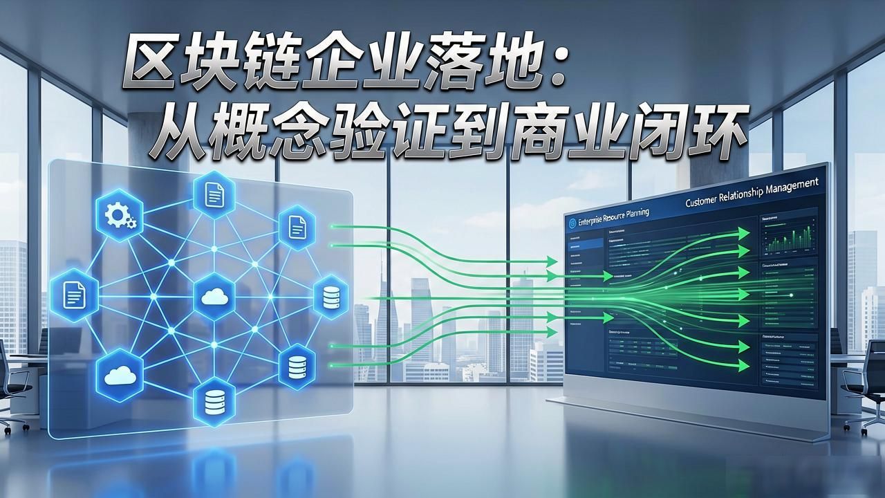 区块链企业落地:从概念验证到商业闭环的实战指南