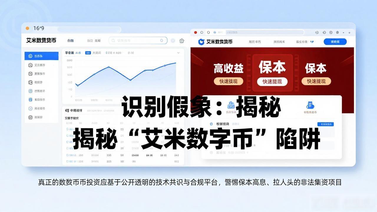识别假象:揭秘“艾米数字货币”陷阱