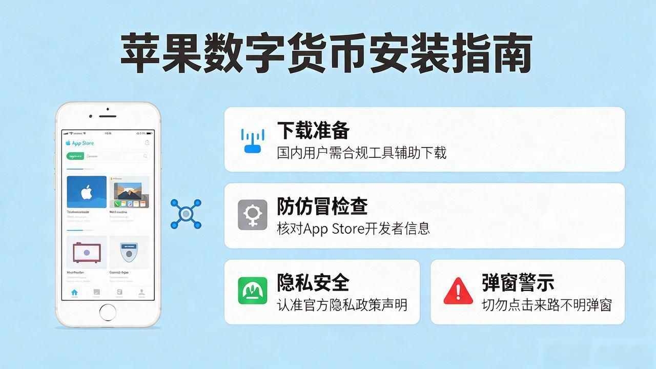 苹果数字货币怎么安装:iPhone下载与钱包配置指南