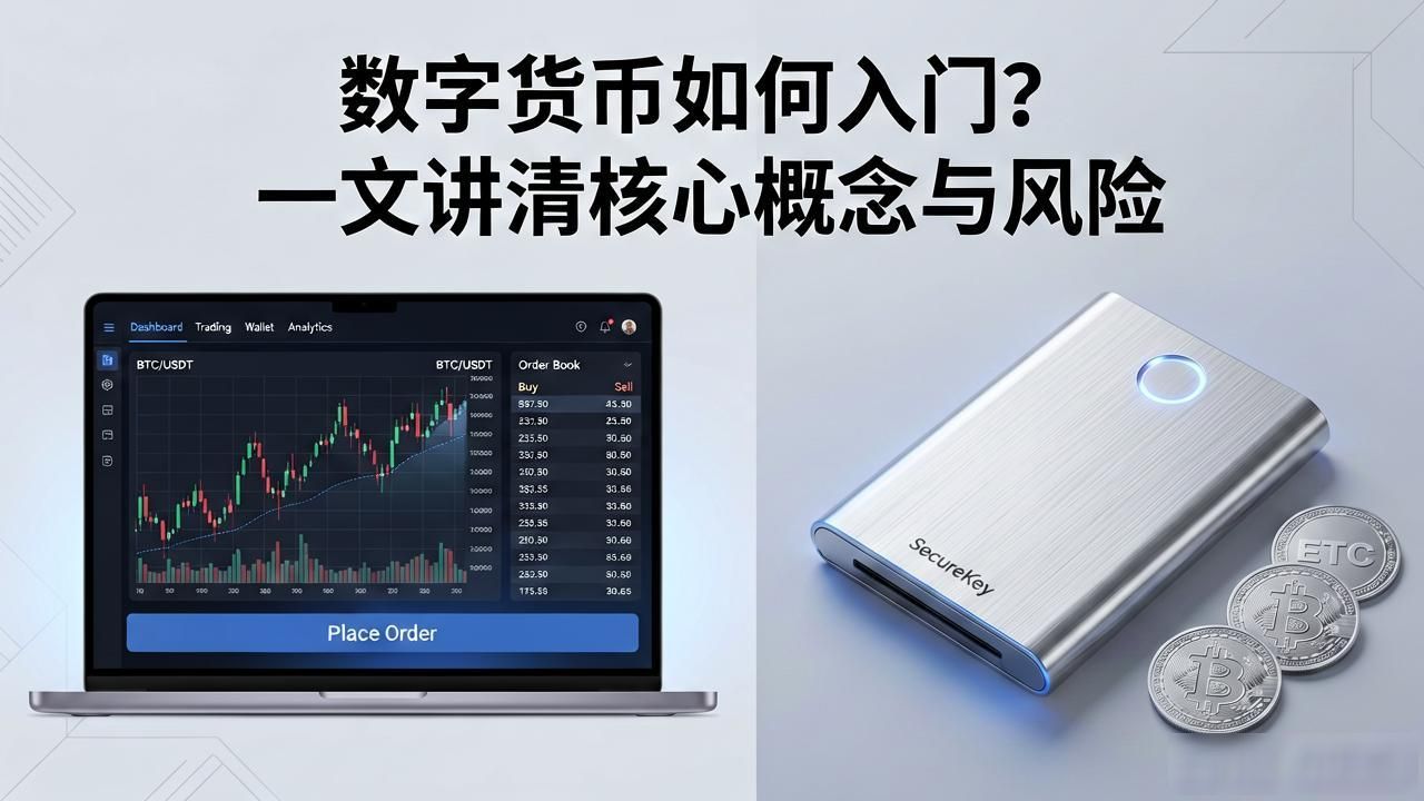 数字货币如何入门?一文讲清核心概念与风险
