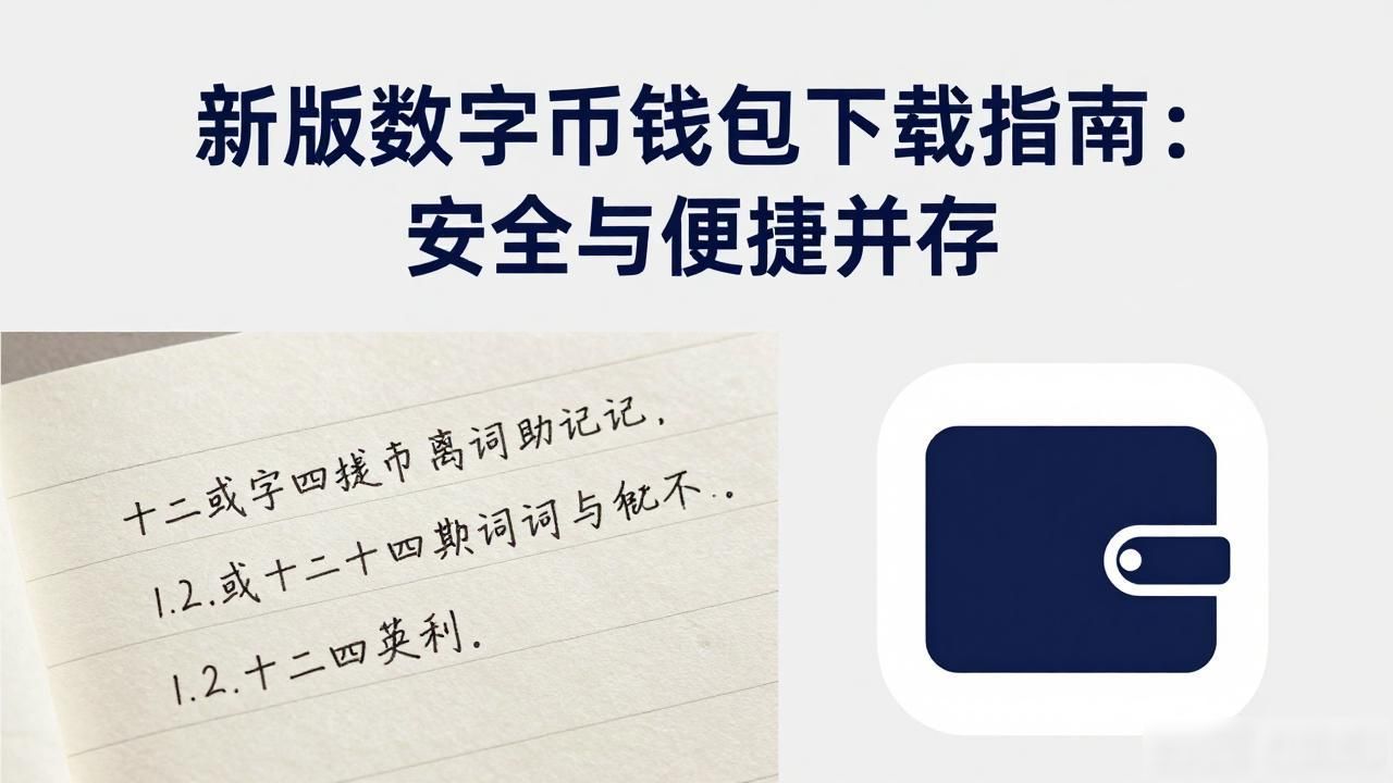 新版数字币钱包下载指南:安全与便捷并存