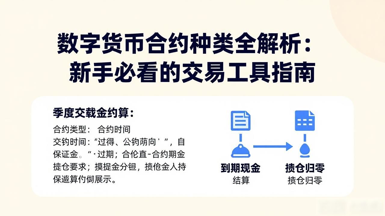数字货币合约种类全解析:新手必看的交易工具指南