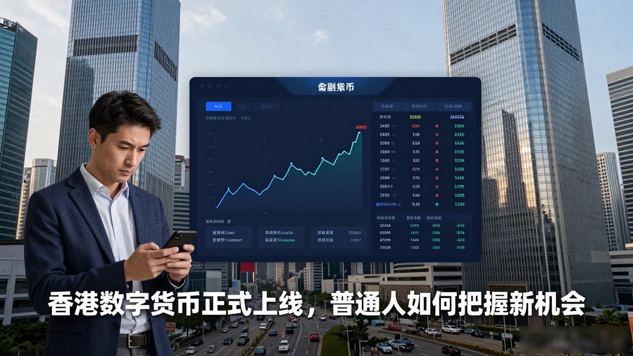 香港数字货币正式上线,普通人如何把握新机会