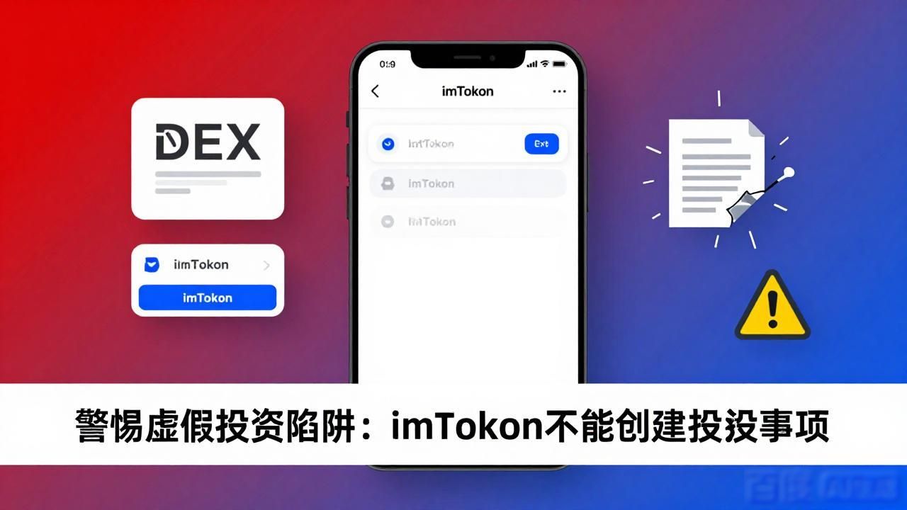 警惕虚假投资陷阱:imToken不能创建投资项目