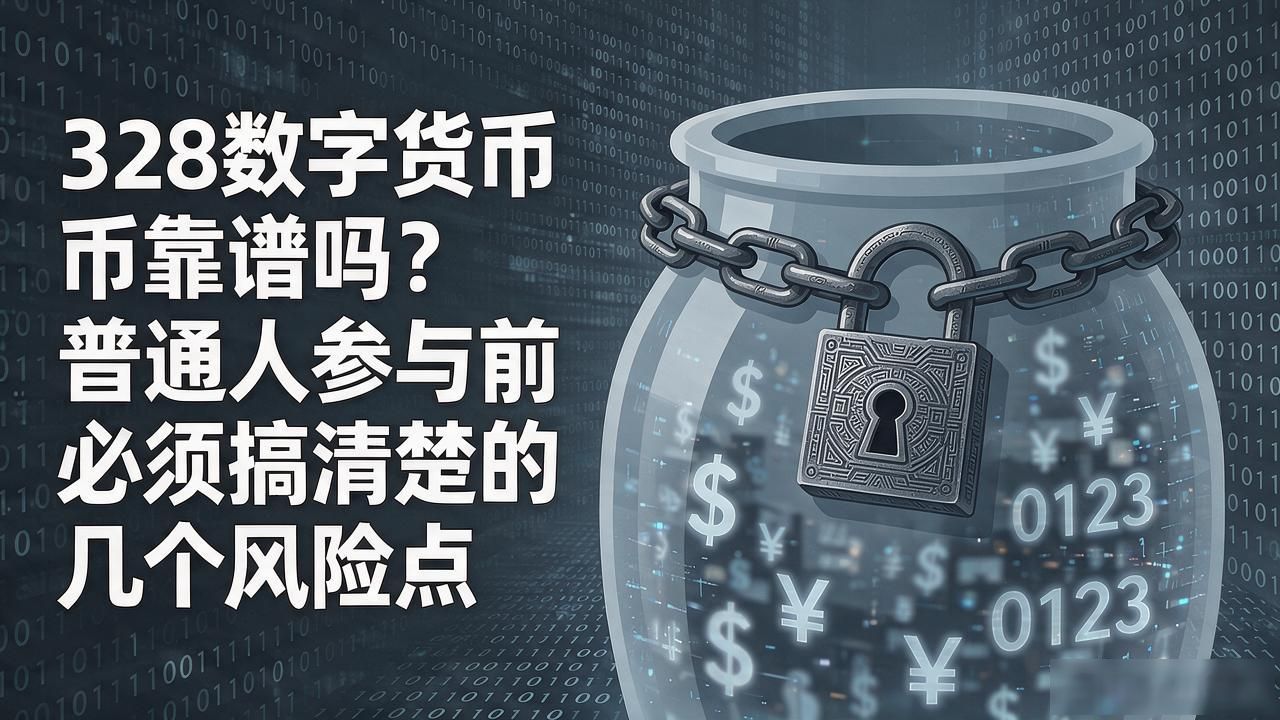 328数字货币靠谱吗?普通人参与前必须搞清楚的几个风险点